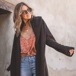 LOVESTITCH Lennox Sweater Coat/Duster Cardigan